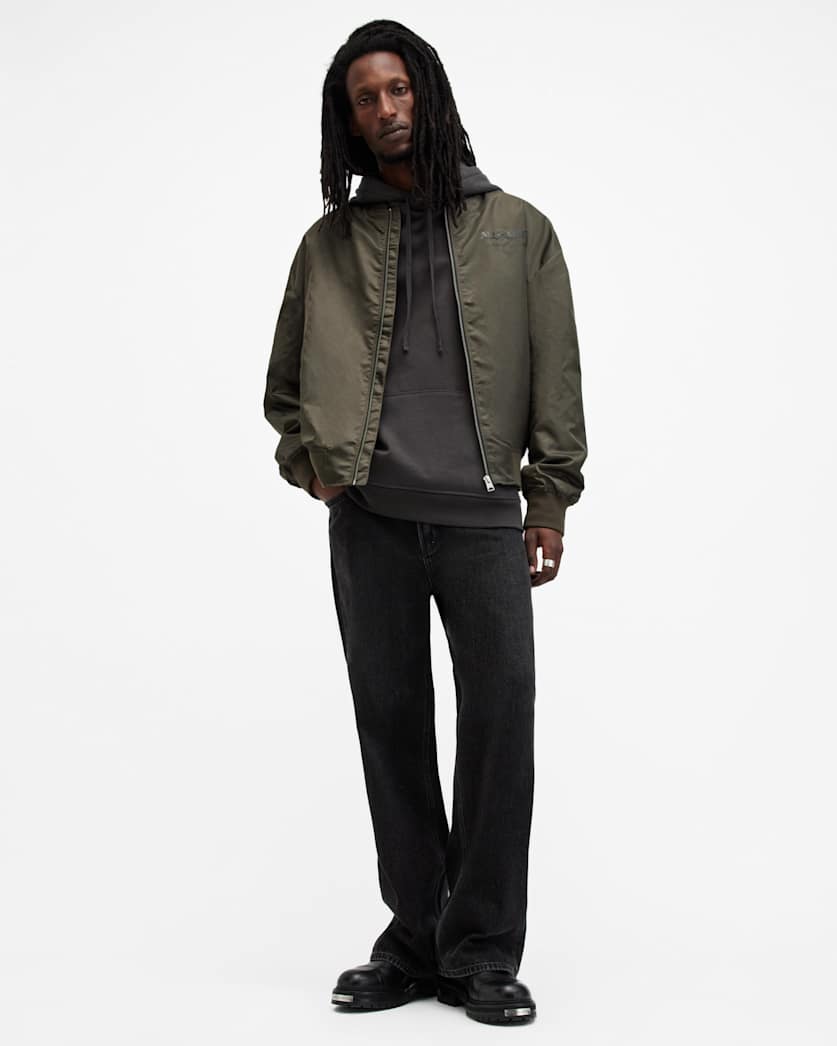 Underground Relaxed Fit Bomber Jacket