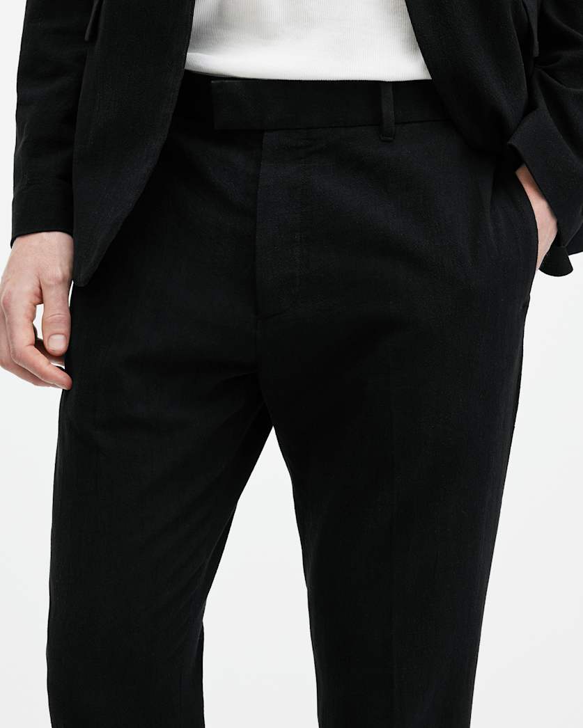 Heron Tailored Straight Leg Trousers