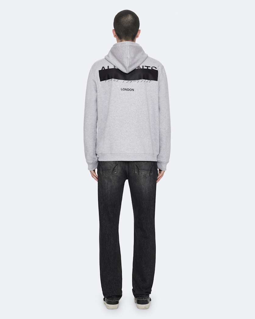 Redact Oversized Zip-Up Hoodie