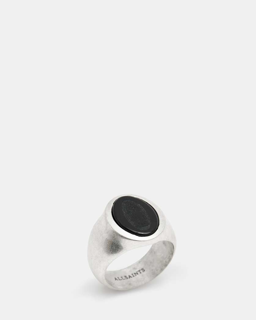 Saint Sterling Silver Stone Ring