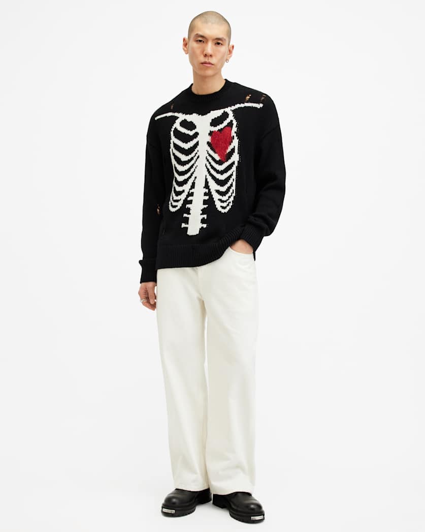 Heart Cage Oversized Jumper