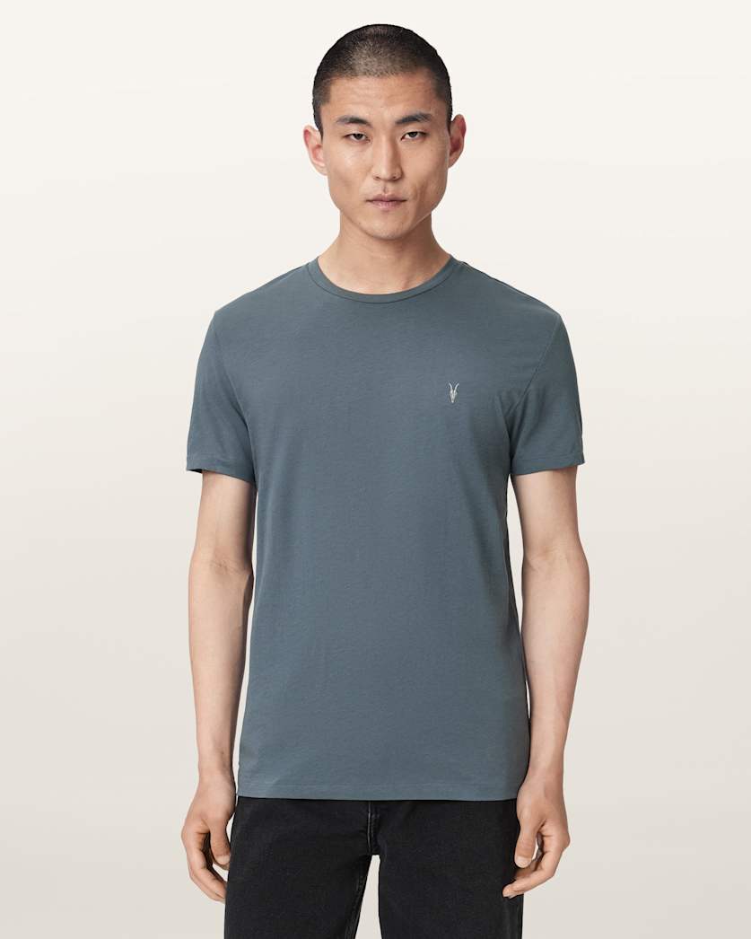 Tonic Crew Neck Slim Ramskull T-Shirt