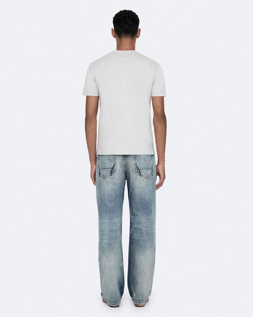 Brace Brushed Cotton Crew Neck T-Shirt