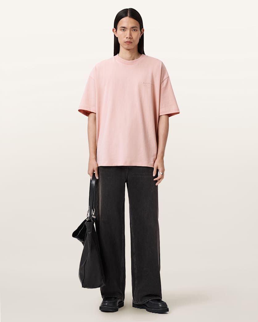 Xander Flocked Logo Oversized T-Shirt