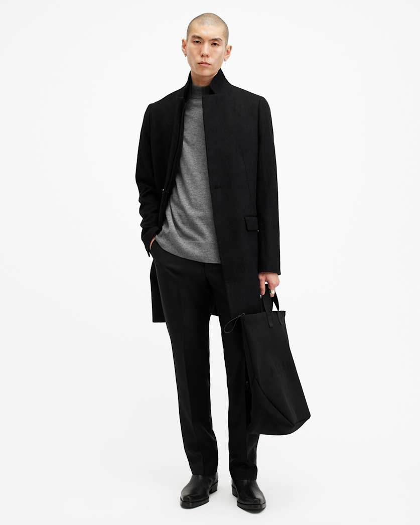 Kilburn Mock Neck Ramskull Jumper