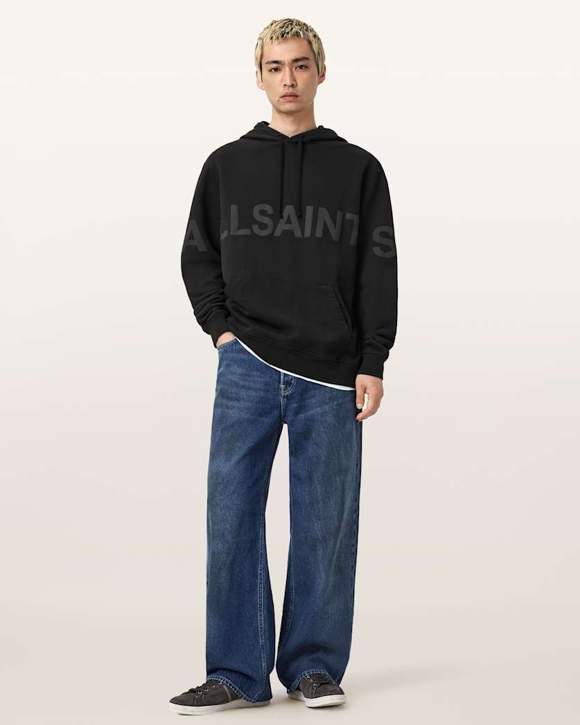 Biggy Relaxed Fit Logo Print Hoodie