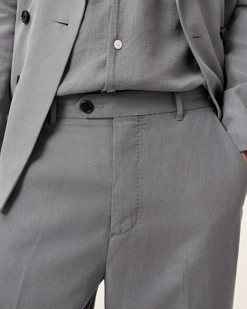 Orpheus Relaxed Fit Tailored Trousers