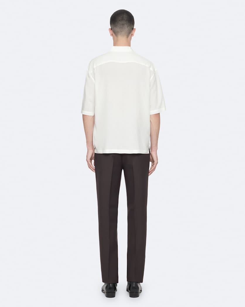 Slim-fit tailored trousers