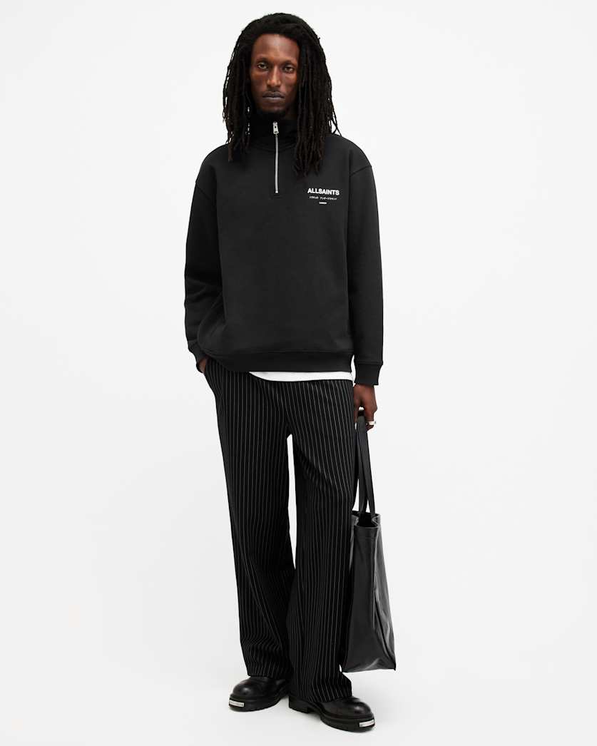Underground Oversized Half Zip Sweatshirt
