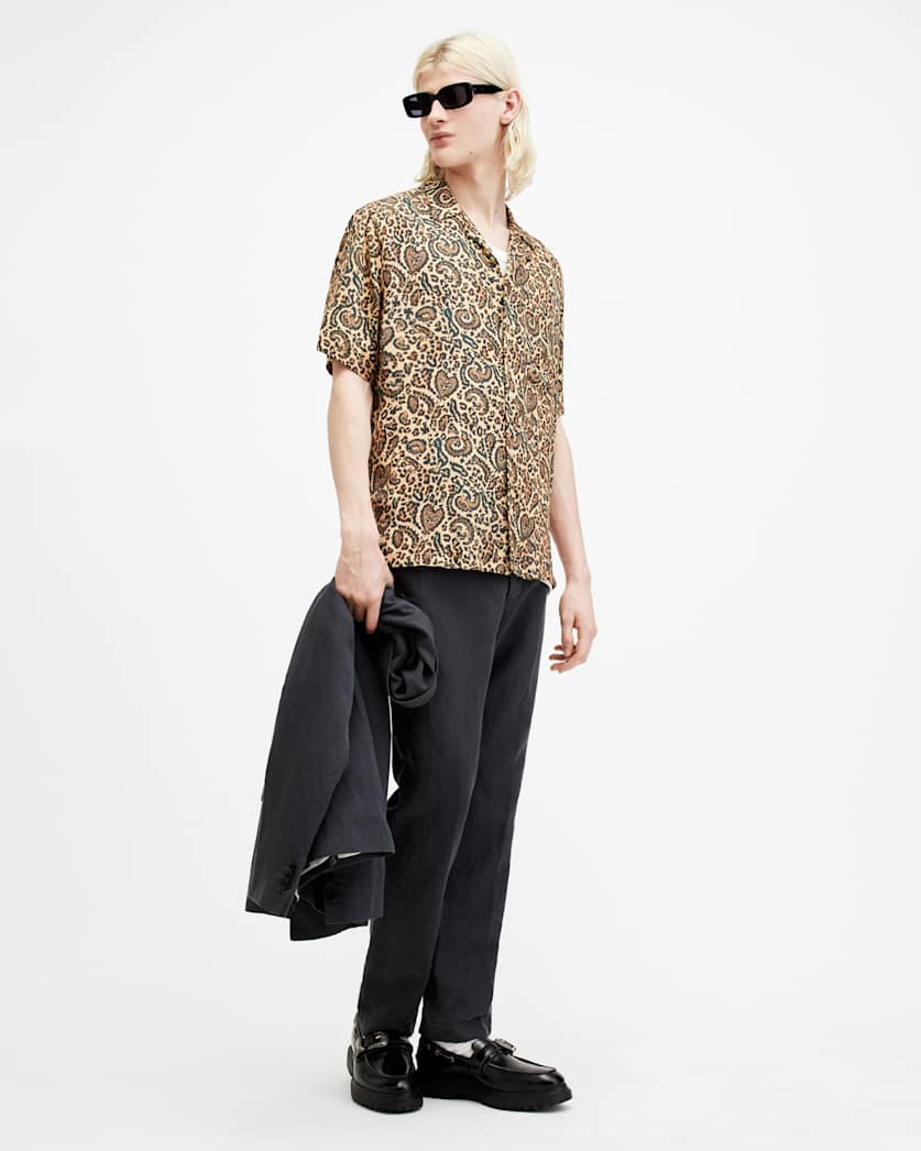Leo Paisley Relaxed Fit Shirt