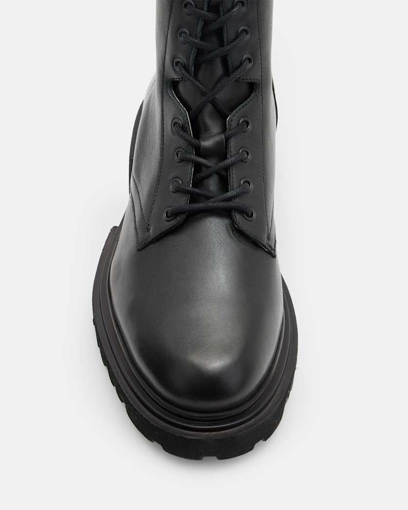 Vaughan Chunky Leather Boots