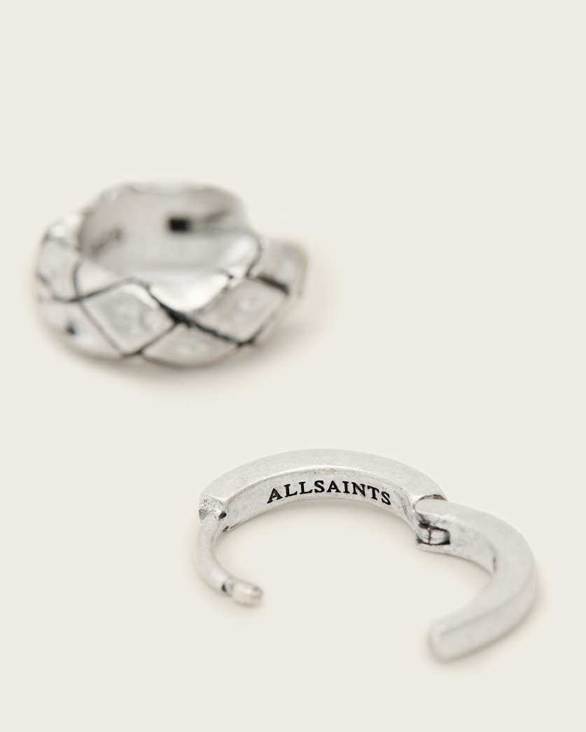 Ajax Sterling Silver Hoop Earring Set