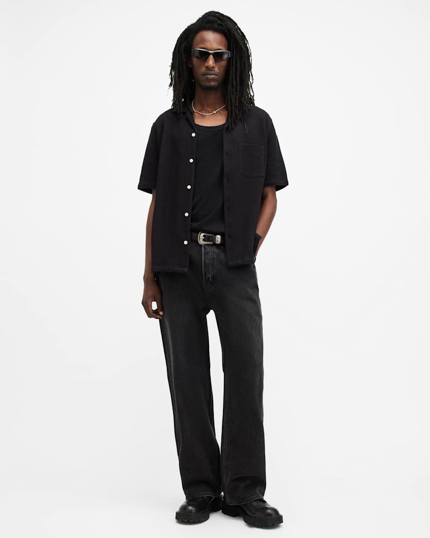 Helston Short Sleeve Camp Collar Shirt