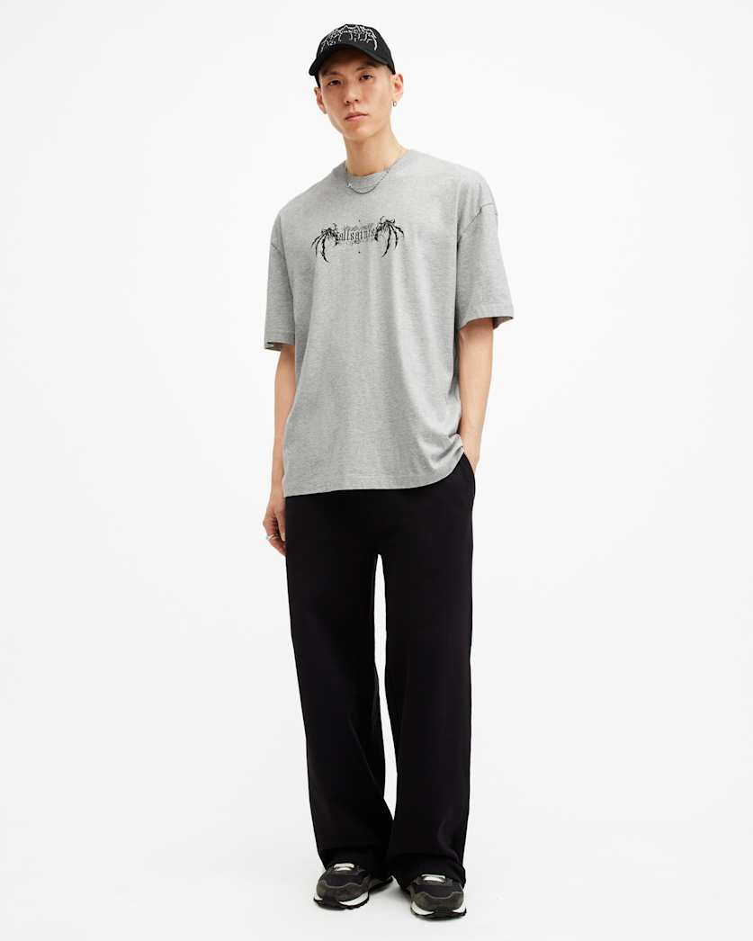 Angelic Oversized Gothic Logo T-Shirt