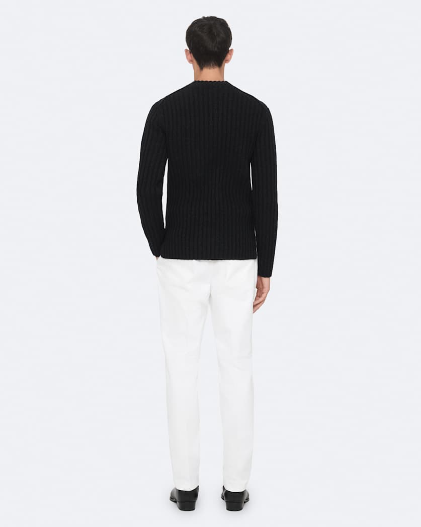 Liev Ribbed Crew-Neck Jumper
