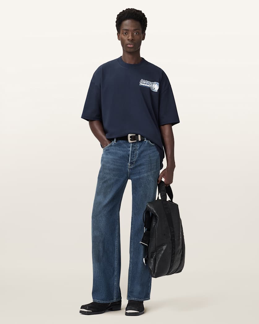 Williams X AllSaints Burnout Crew Neck T-Shirt