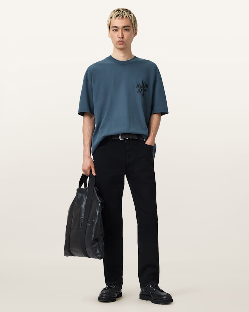 Orlando Logo Print Oversized T-Shirt