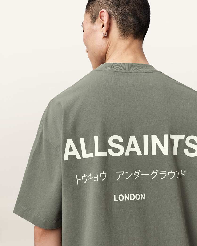 Underground Oversized Crew Neck T-Shirt