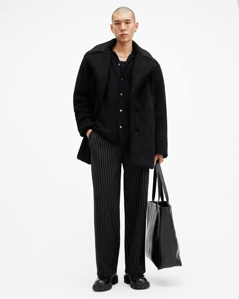 Cudi Long Sleeve Linen Blend Shirt