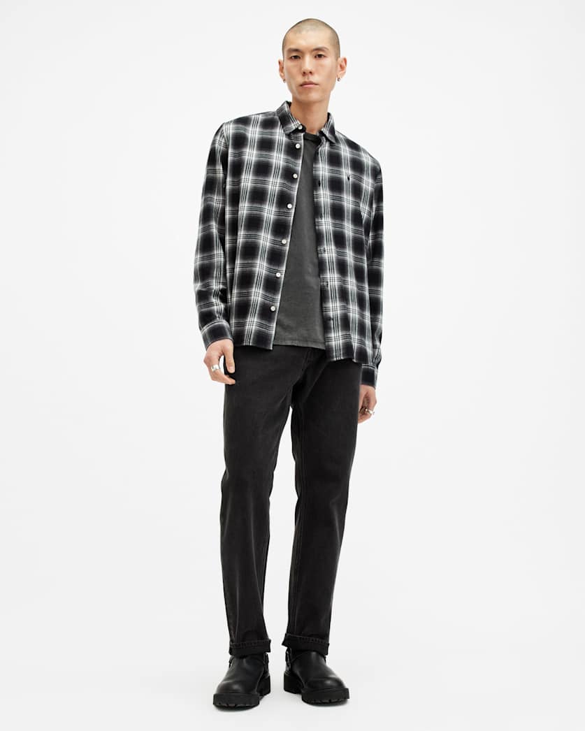 Dury Checked Relaxed Fit Shirt