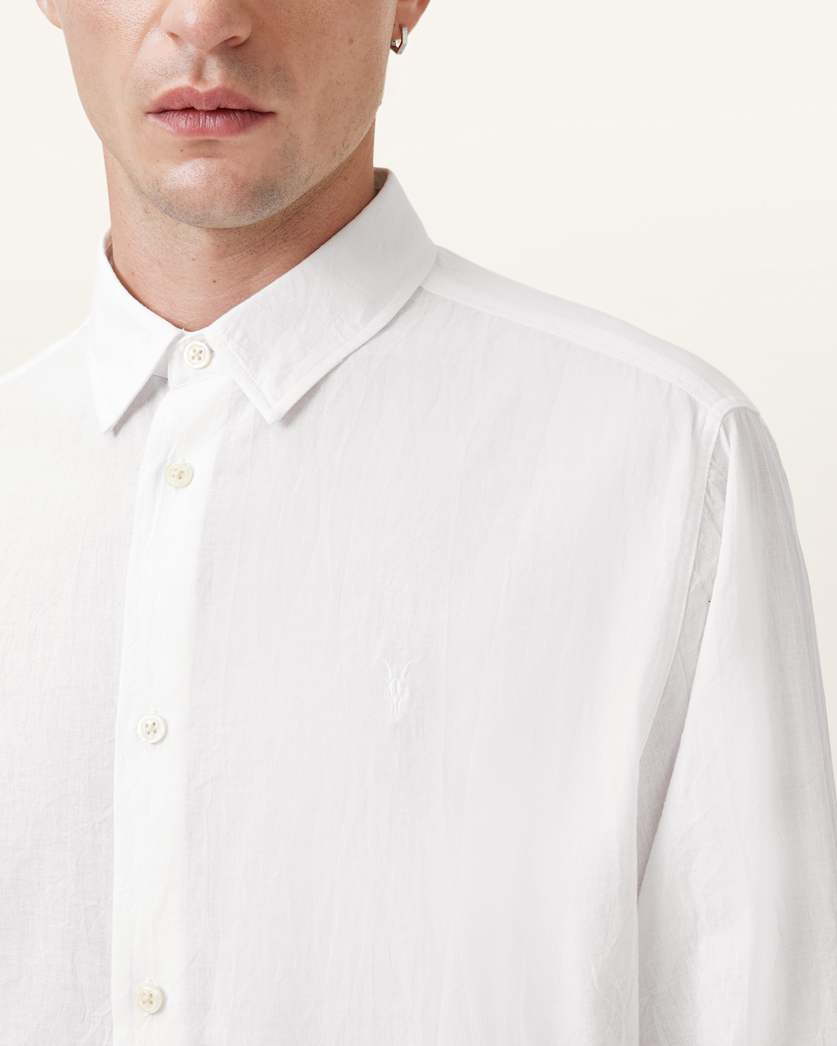 Cassis Long Sleeve Cotton Shirt