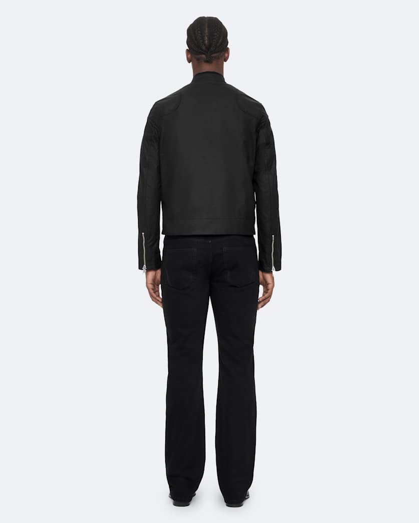 Kirk Waxed Cotton Racer Jacket