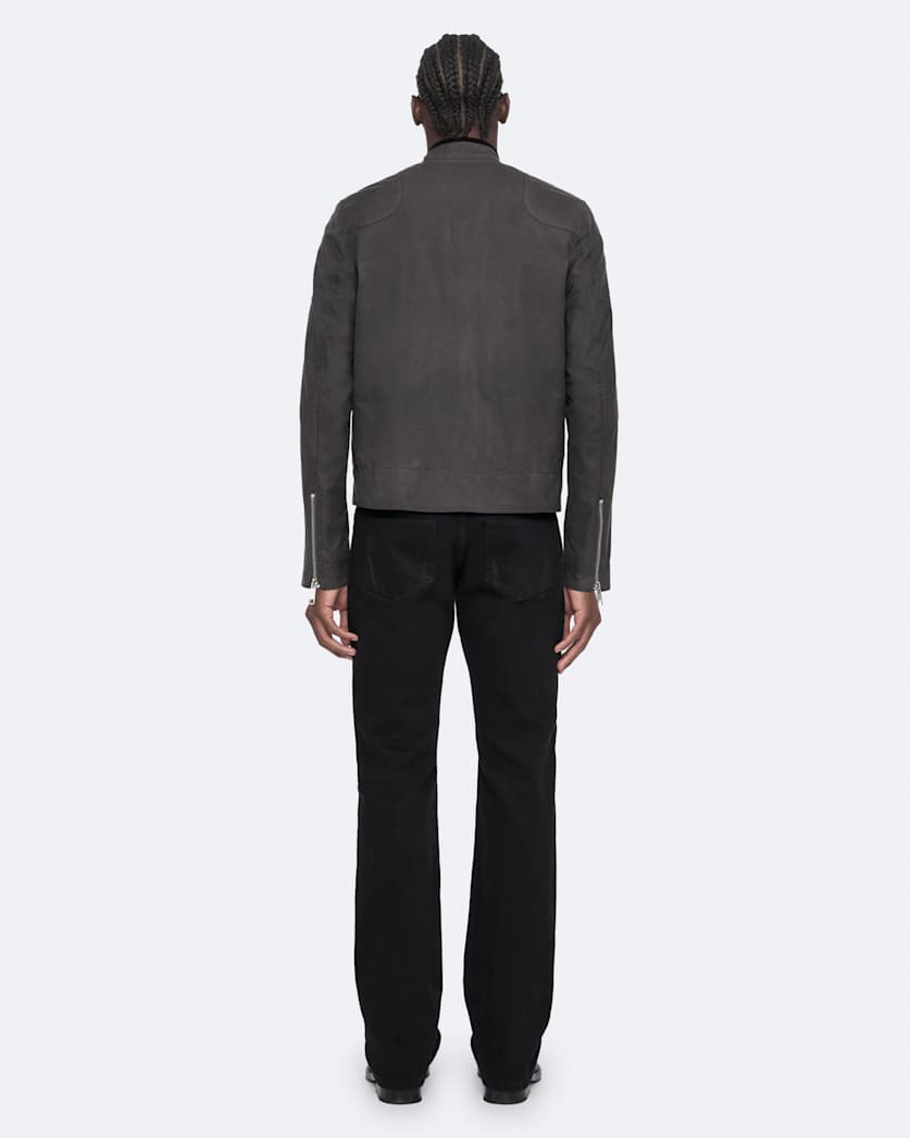 Kirk Waxed Cotton Racer Jacket