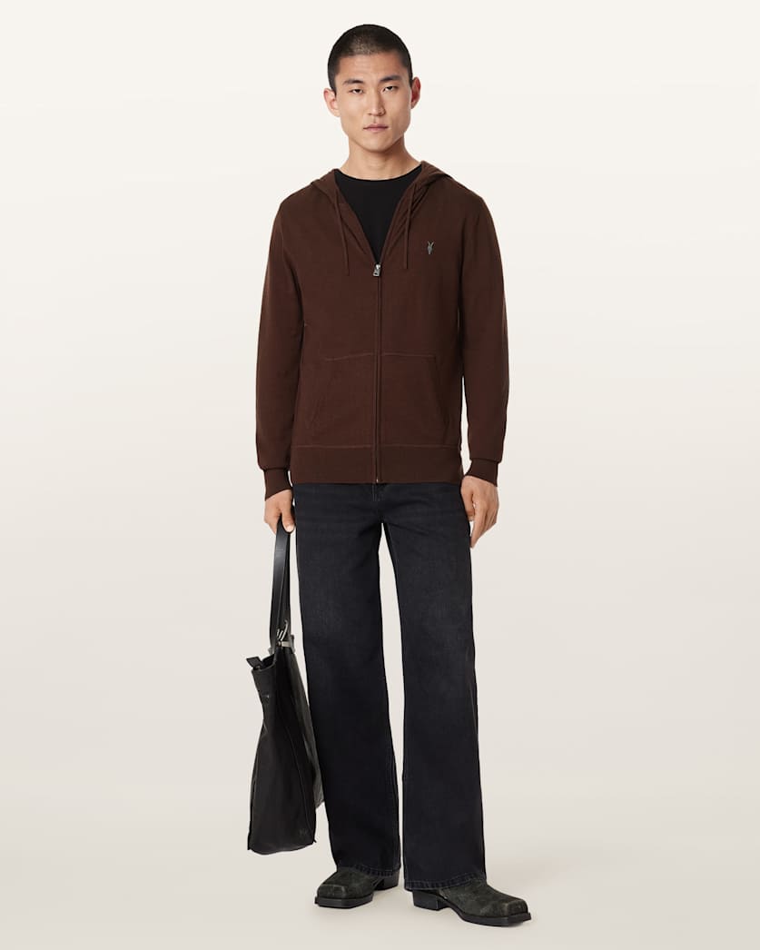 Mode Merino Zip Up Ramskull Hoodie