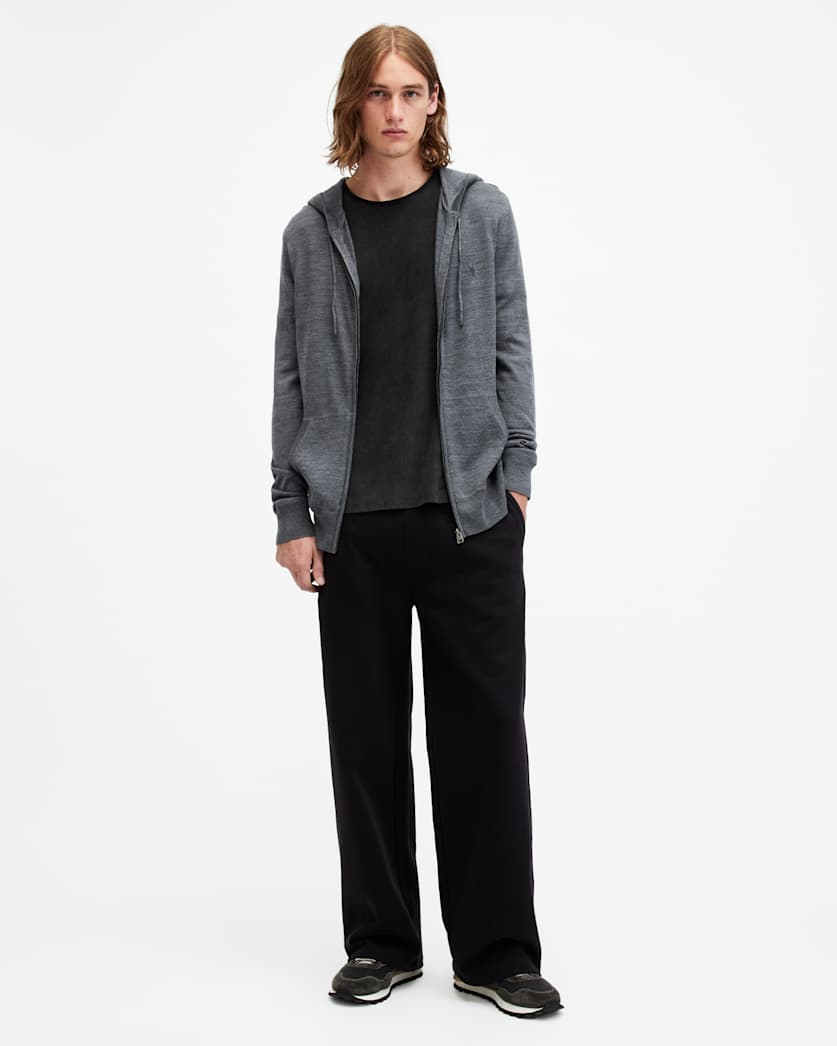 Mode Merino Zip Up Ramskull Hoodie