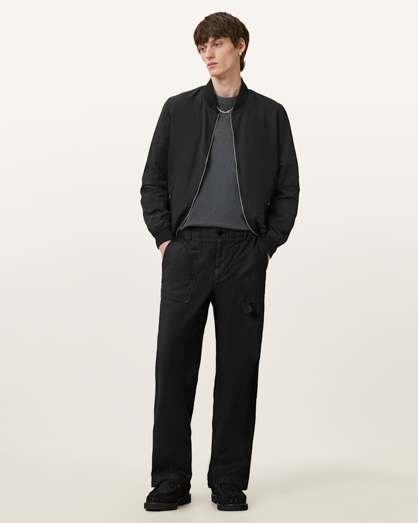 Bassett Reversible Ramskull Bomber Jacket