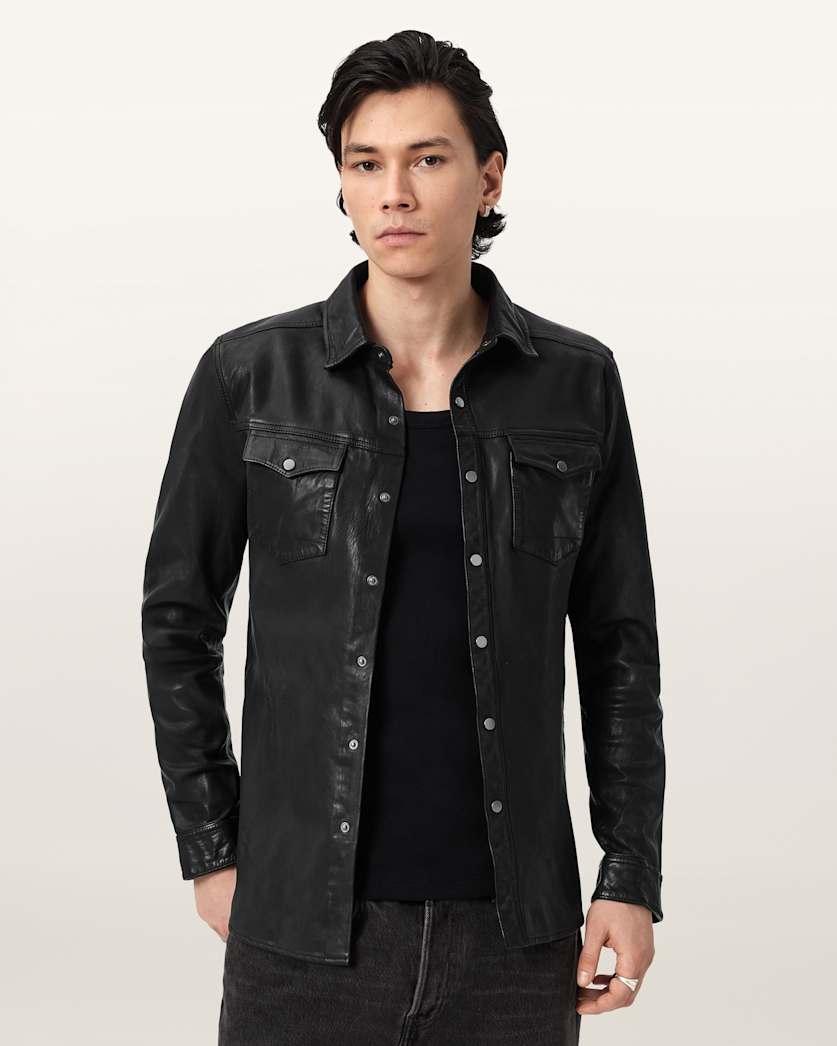Irwin Leather Shirt
