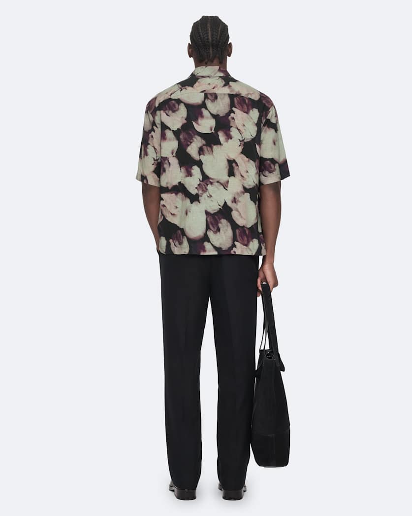 Tulip Oversized Floral-Print Shirt