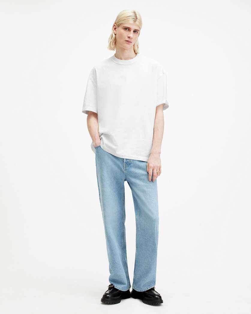 Isac Oversized Crew Neck T-Shirt