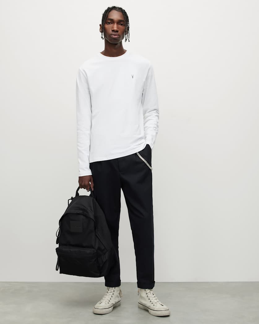 Brace Brushed Cotton Long Sleeve T-Shirt