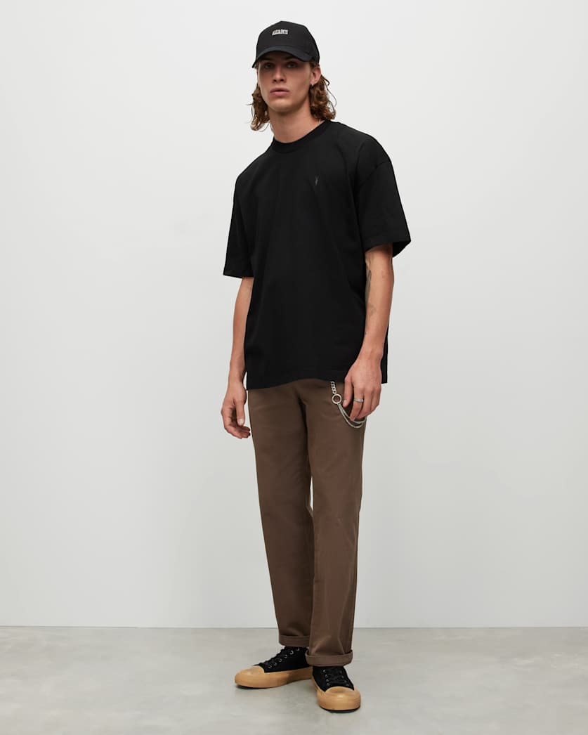 Harding Oversized Ramskull Crew T-Shirt