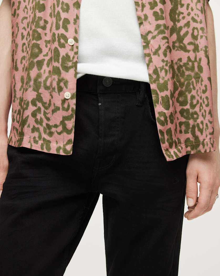 Cigarette Skinny Fit Stretch Denim Jeans