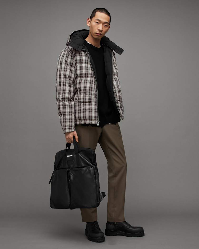 Trevi Reversible Checked Hood Jacket