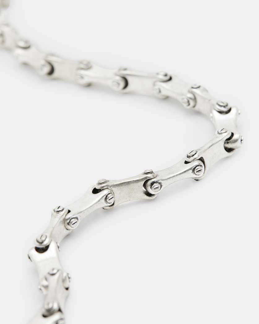 Biker Chain Carabiner Necklace