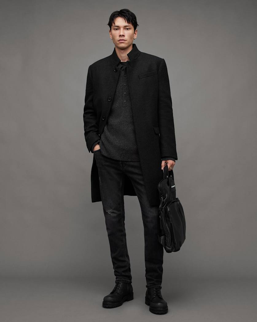 Shapley Long Sleeve Polo Neck Jumper