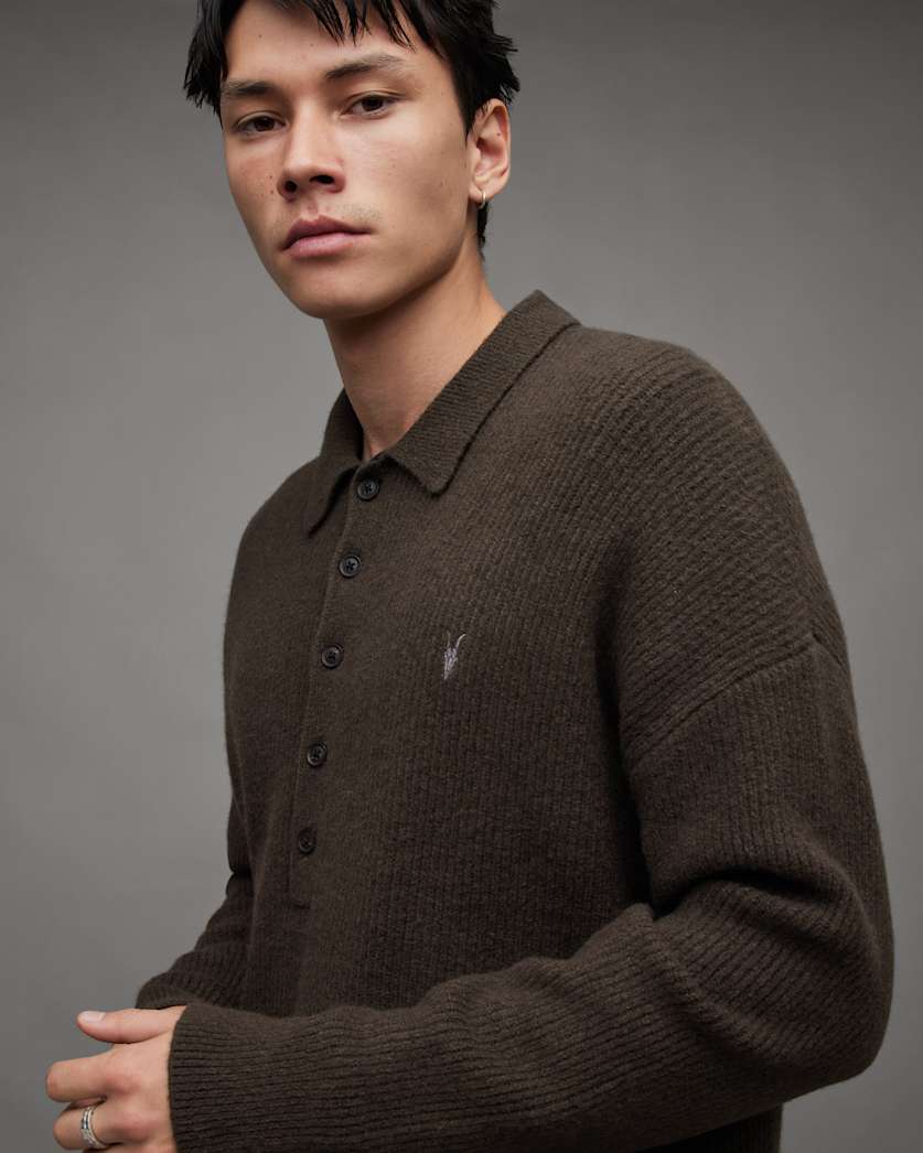 Shapley Long Sleeve Polo Neck Jumper