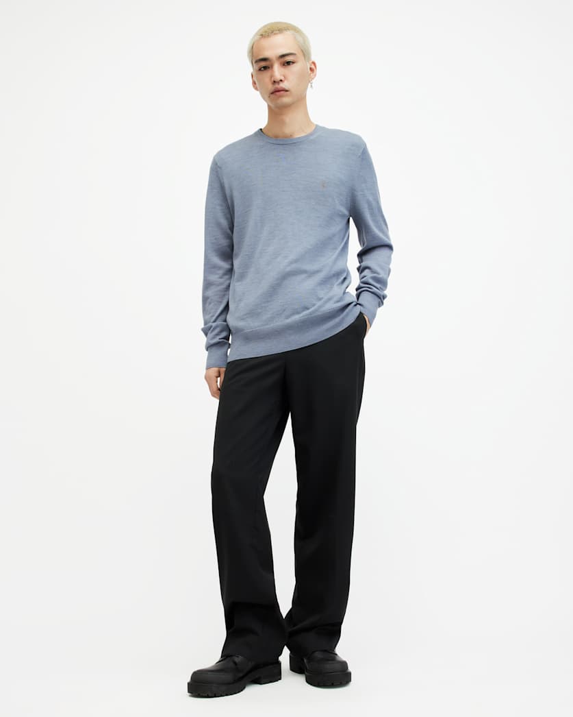 Mode Merino Crew Neck Ramskull Jumper