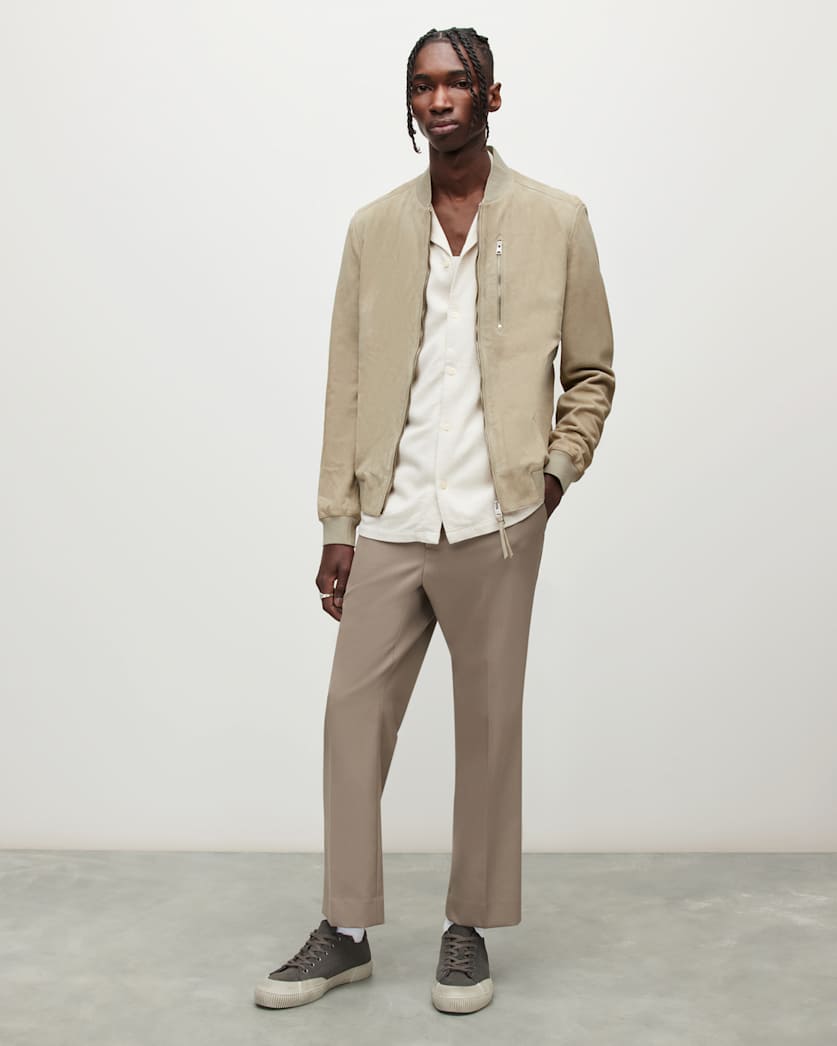 Kemble Suede Bomber Jacket