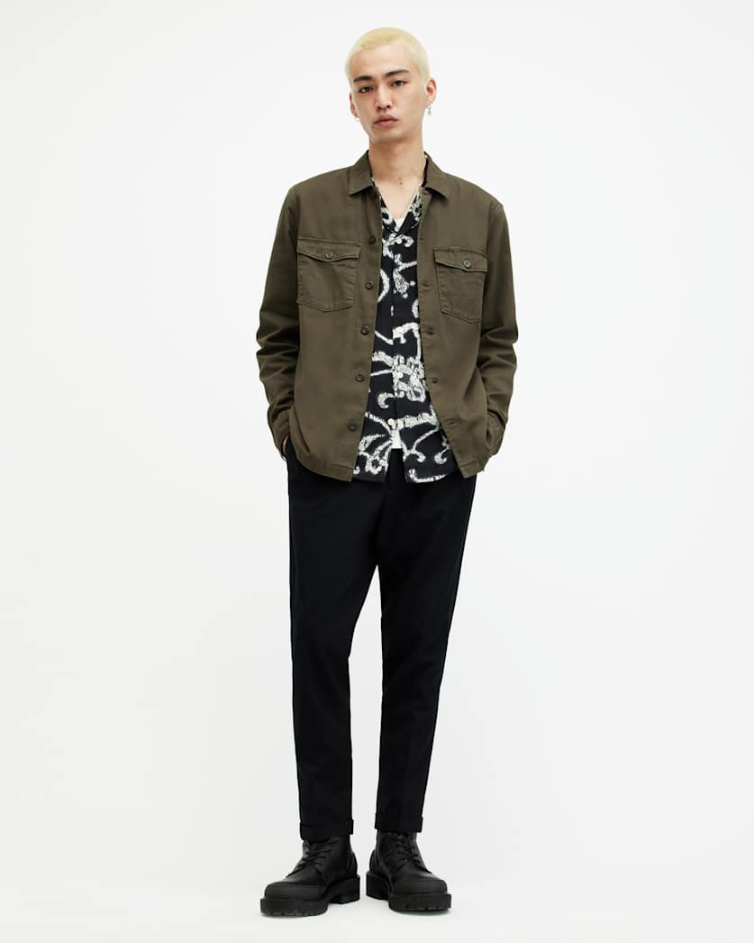 Spotter Long Sleeve Military Overshirt