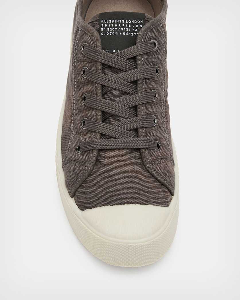 Mem Low Top Canvas Trainers