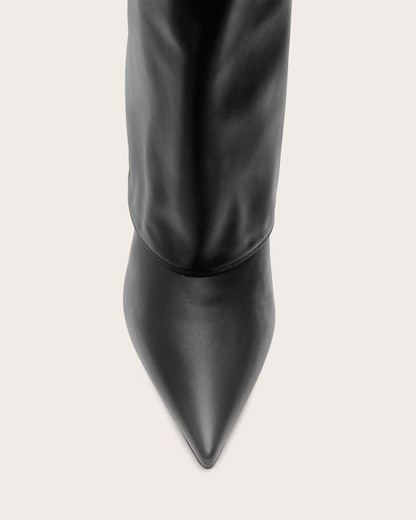 Odyssey Knee High Folding Leather Boots
