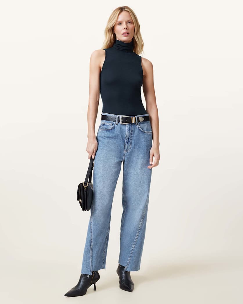 Bec Roll Neck Tank Top