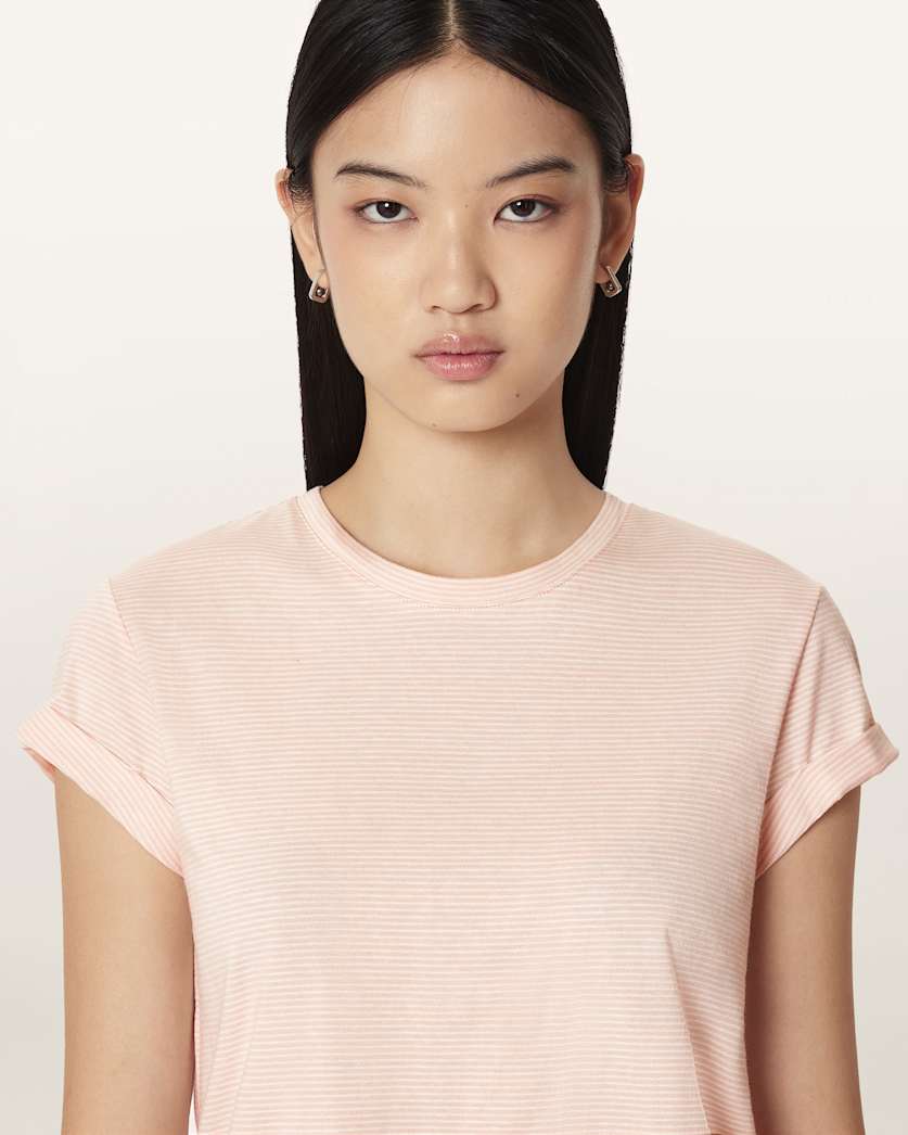 Anna Striped Cotton T-Shirt