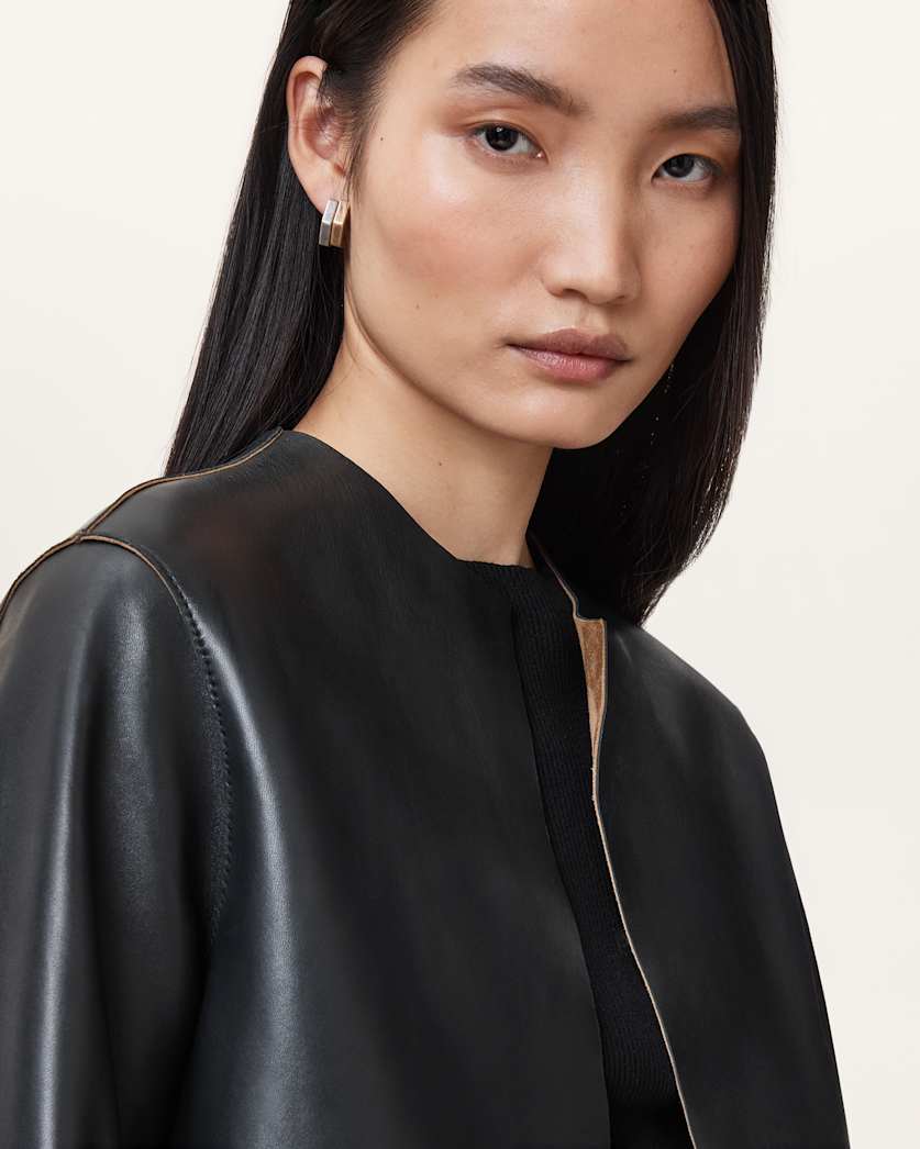 Selby 2-In-1 Reversible Suede Mac Coat