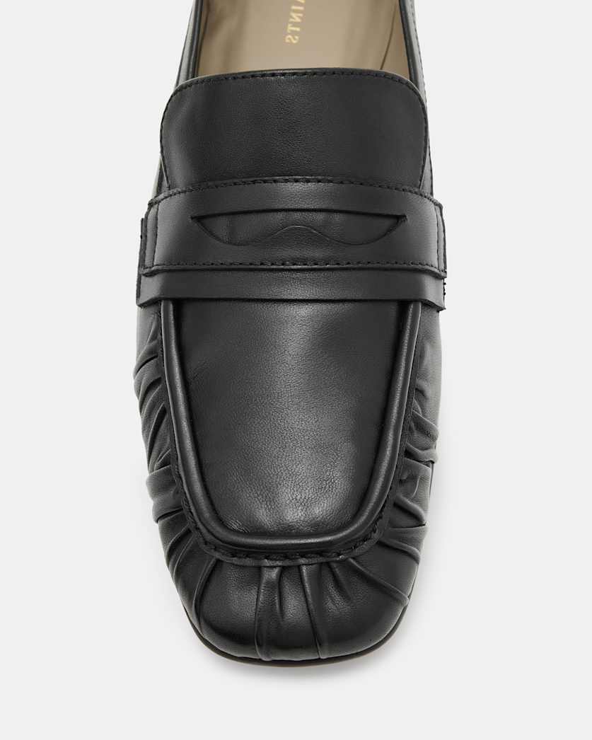 Sapphire Leather Loafers