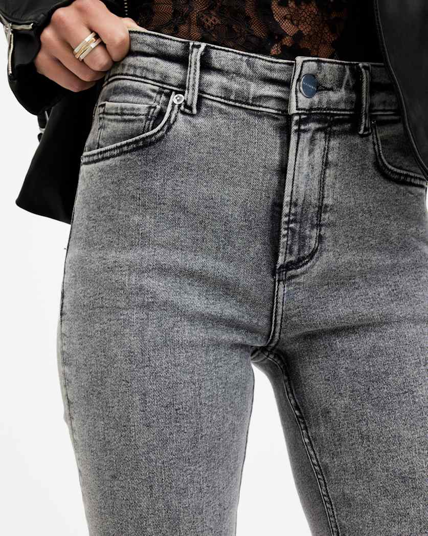 Haldan Slim Bootcut Stretch Denim Jeans
